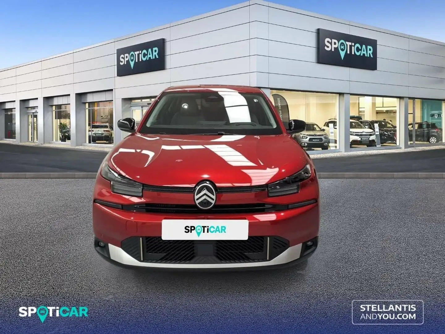 Citroen C4 Hybrid 136 e-DCS6 Max Rojo - 2