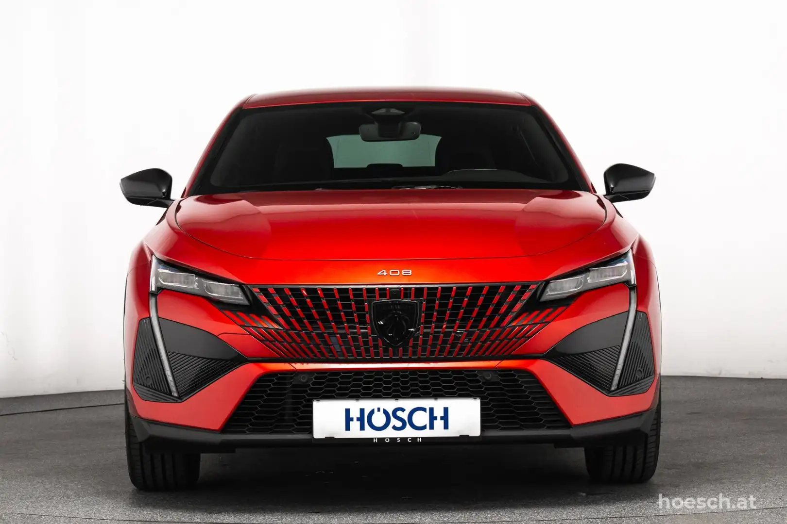 Peugeot 408 GT 145 Hybrid ALCANTARA WENIG KM WIE NEU Rot - 2