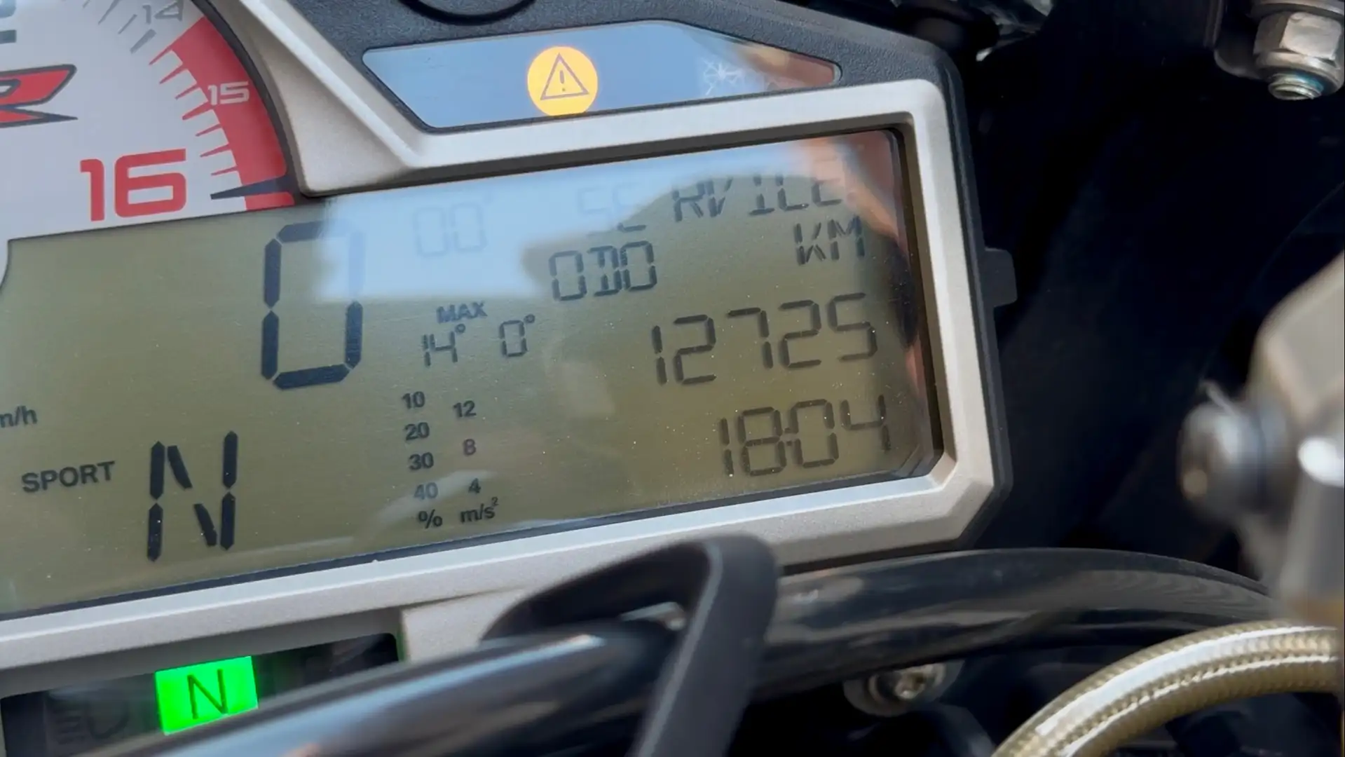 BMW S 1000 RR Race ABS Gri - 1