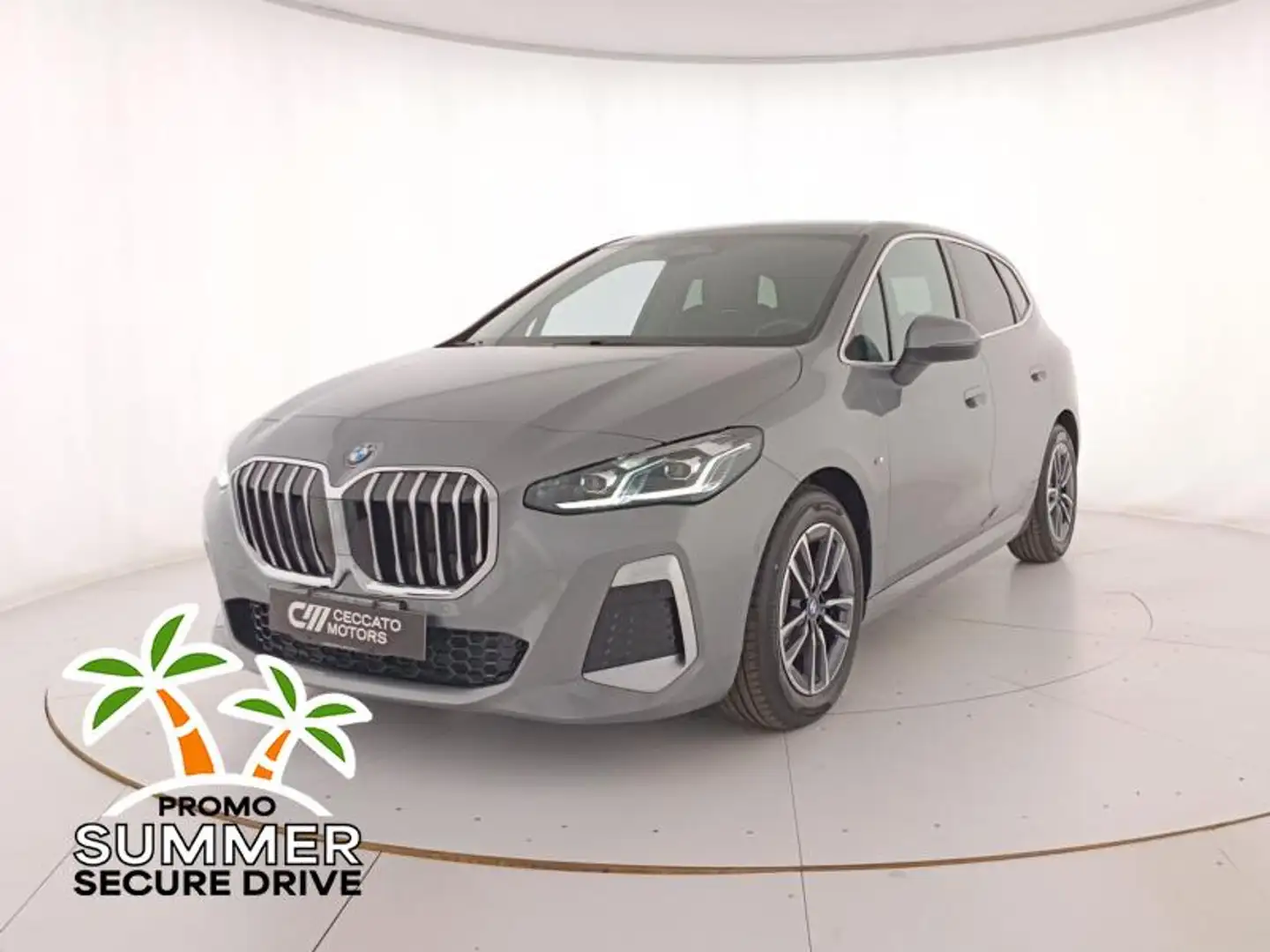 BMW 220 i Active Tourer mhev 48V Msport auto Grijs - 1