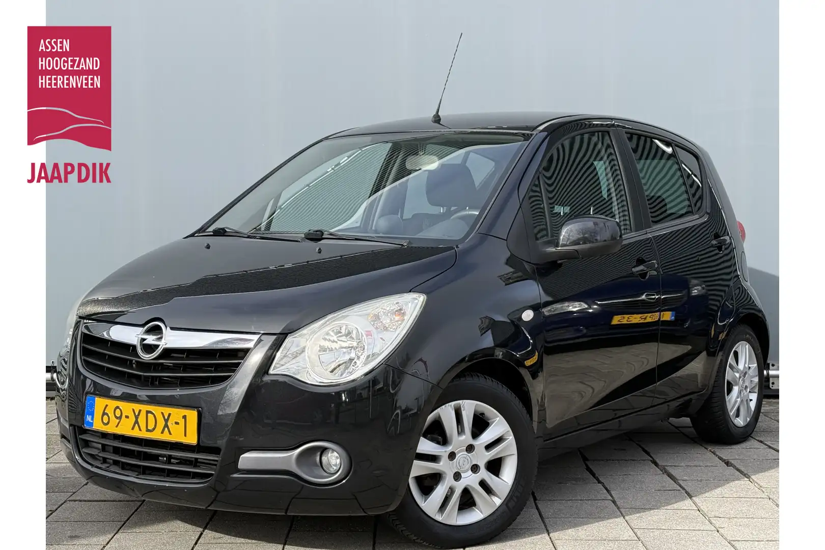 Opel Agila BWJ 2012 | 1.2I 94PK Edition AUTOMAAT | AIRCO | EL Schwarz - 1