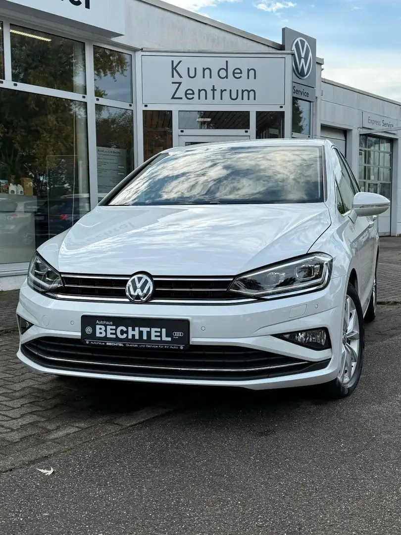 Volkswagen Golf Sportsvan Blanc - 2