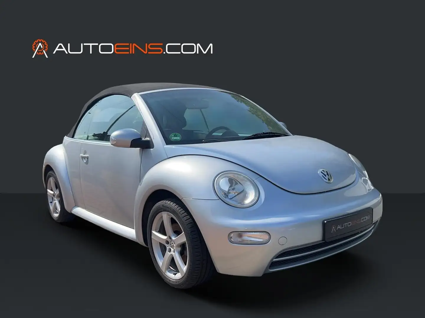 Volkswagen New Beetle 1.9 TDI Highline*Klima*Cabrio* Silber - 1