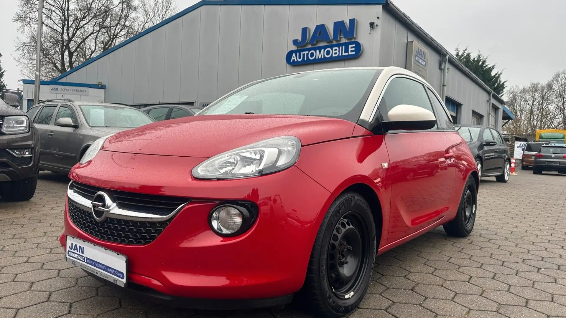 Opel Adam Jam|Alu|Klima|Temp|S-Heft|2.Hd.| Rot - 1