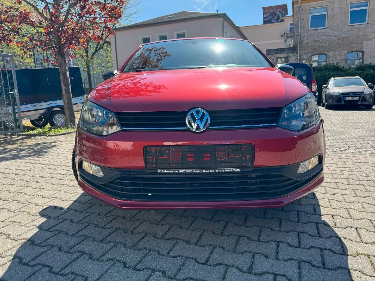 Volkswagen Polo V Trendline BMT/Start-Stopp Sitzheizung Rot - 2