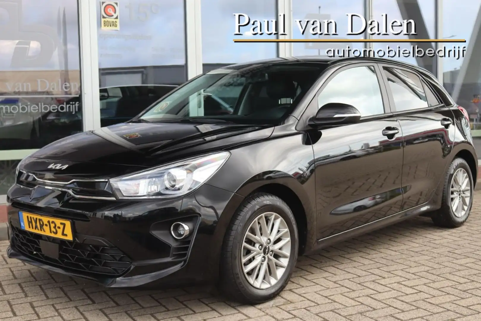Kia Rio 1.0 T-GDI 100PK DYNAMICPLUSLINE Leer | Clima | App Noir - 1