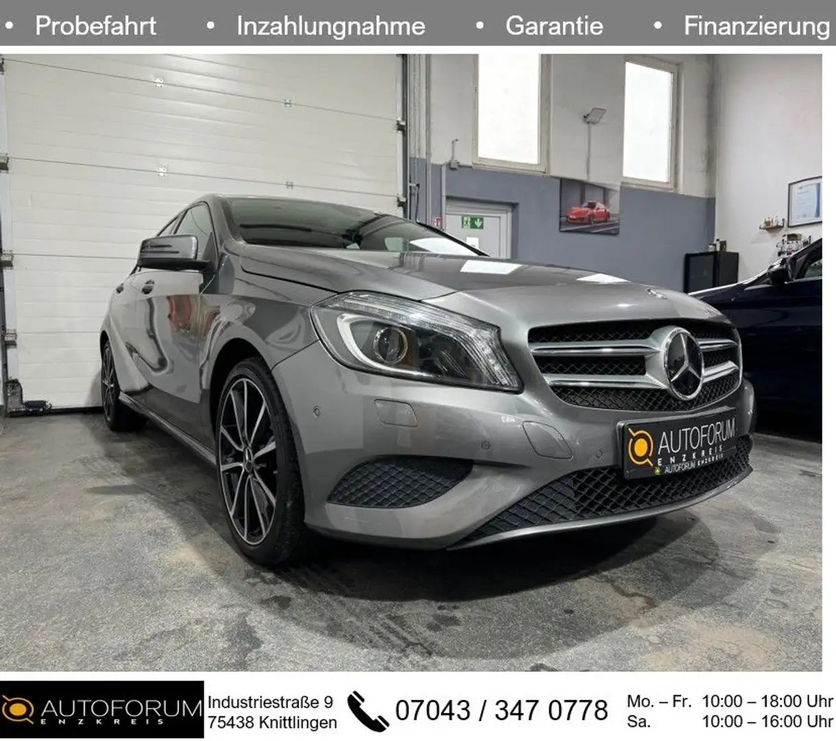 Mercedes-Benz A 180 BlueEFFICIENCY *SPORT*SHZ*XENON*PDC* Grijs - 1