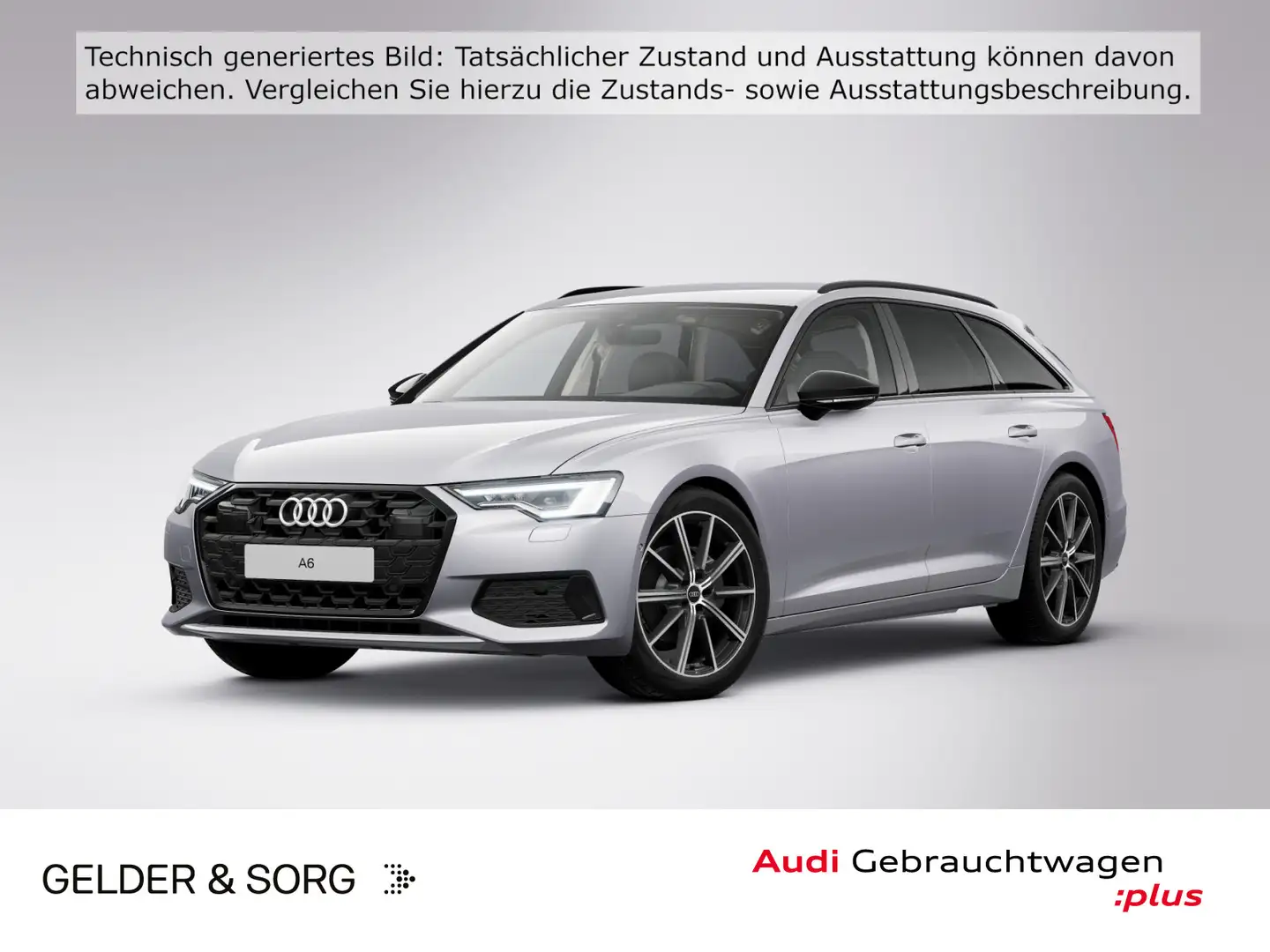 Audi A6 advanced 35 TDI Matrix*AHK*Virtual* Silber - 1