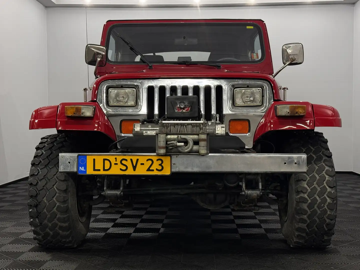 Jeep Wrangler SOFTTOP . Roşu - 2