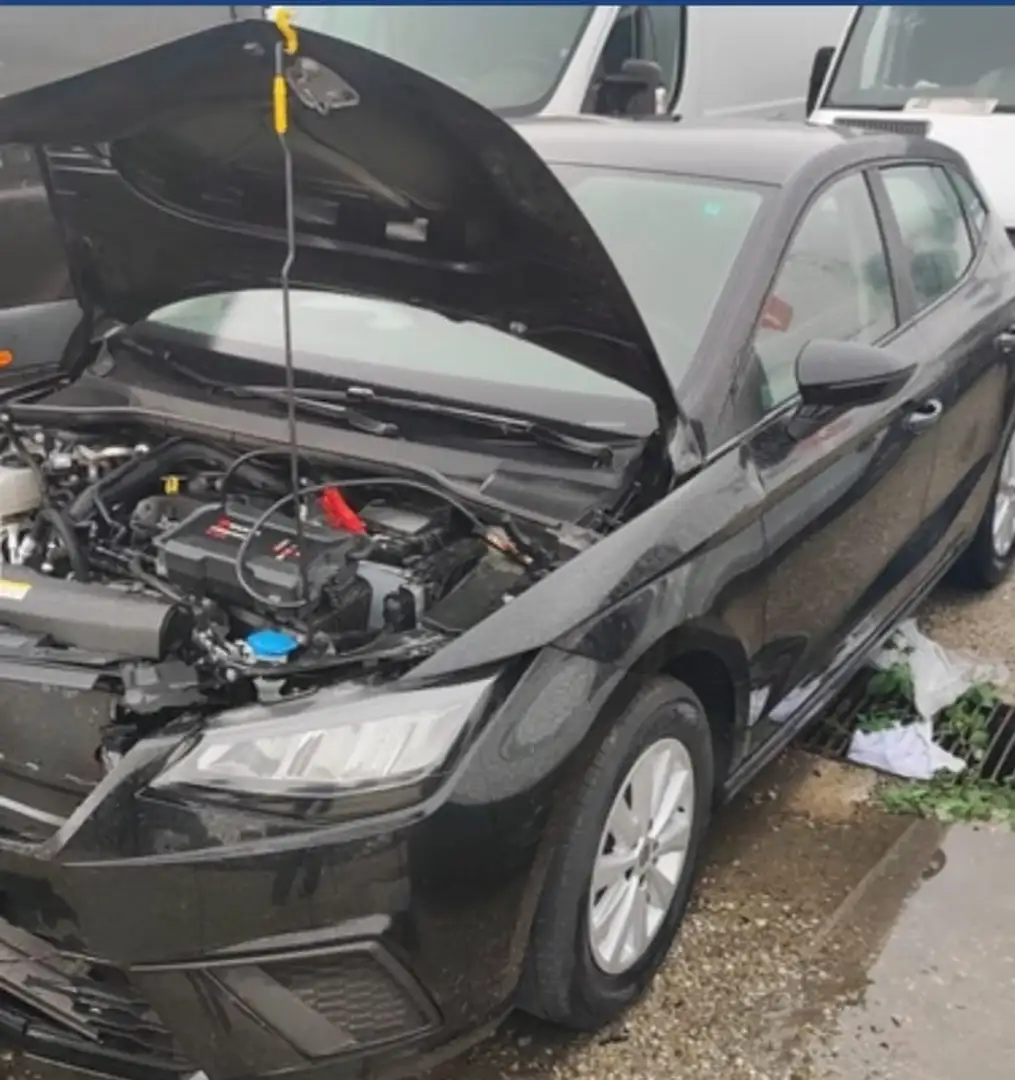 SEAT Ibiza Ibiza 1.0 ecotsi Style 95cv PREZZO+IVA AL 22% Noir - 1