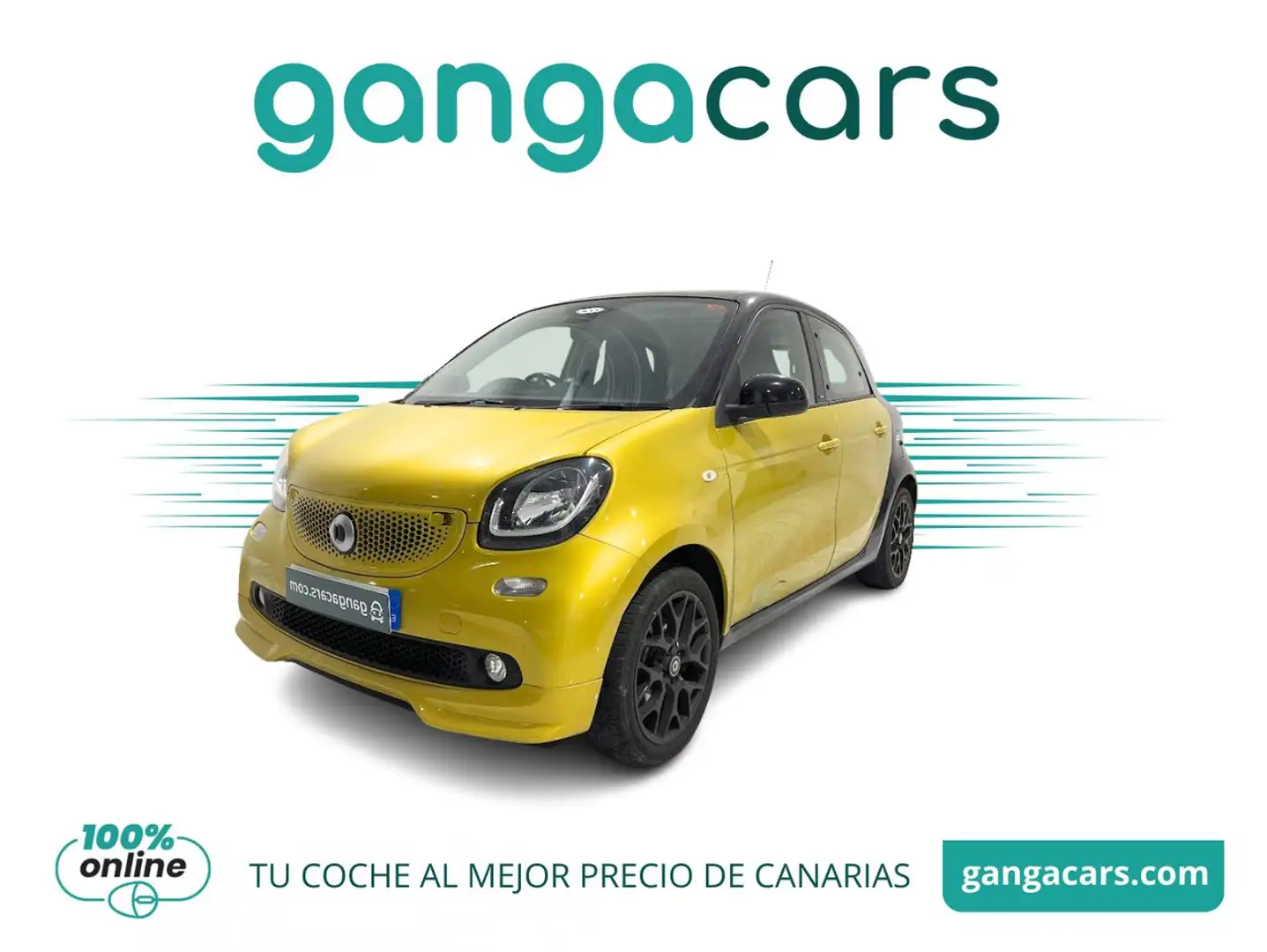 smart forFour 0.9 66kW (90CV) S/S Amarillo - 1