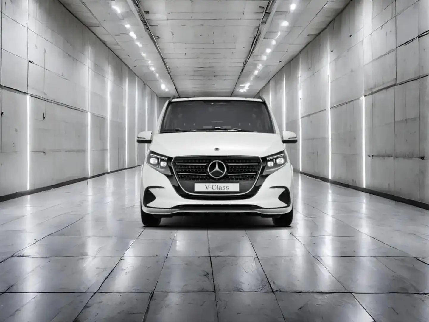 Mercedes-Benz V 250 d STYLE 4M+LED+AHK+DISTRONIC+NAVI+CARPLAY Weiß - 2