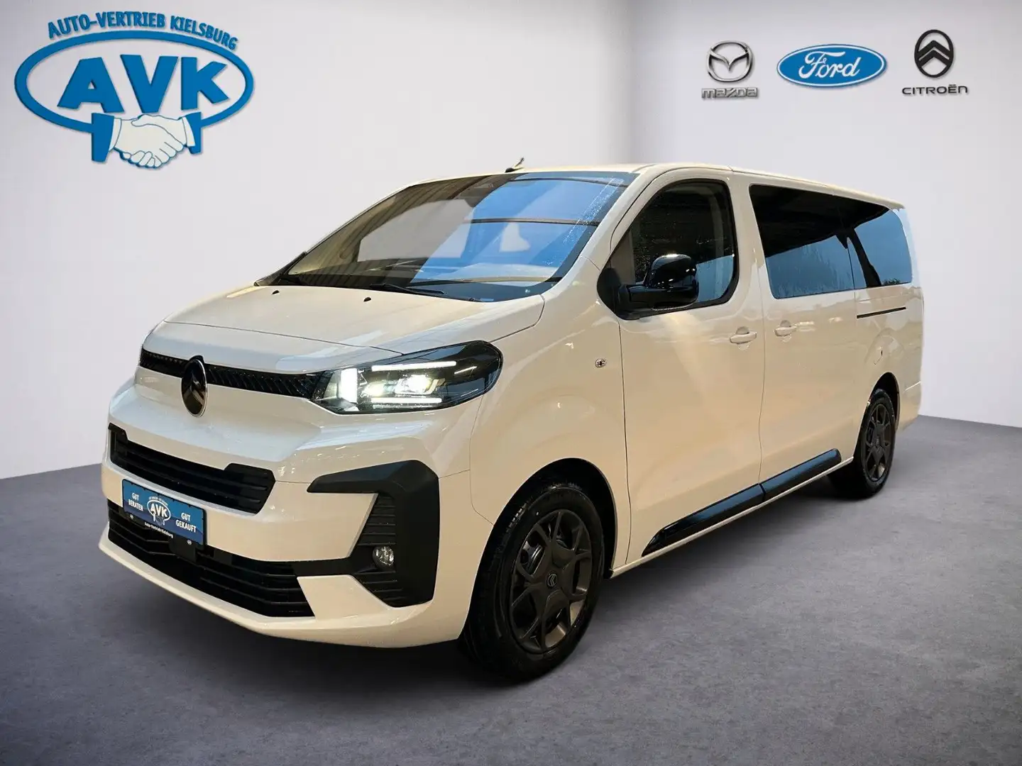 Citroen Spacetourer Plus XL mit AHK, 8 Sitzer Weiß - 2