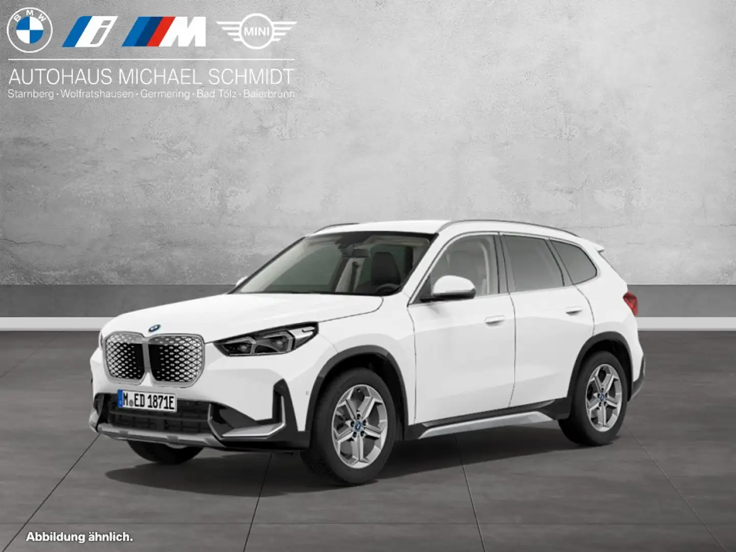 BMW iX1 eDrive20  xLine DAB LED RFK Komfortzg. Shz Белый - 1