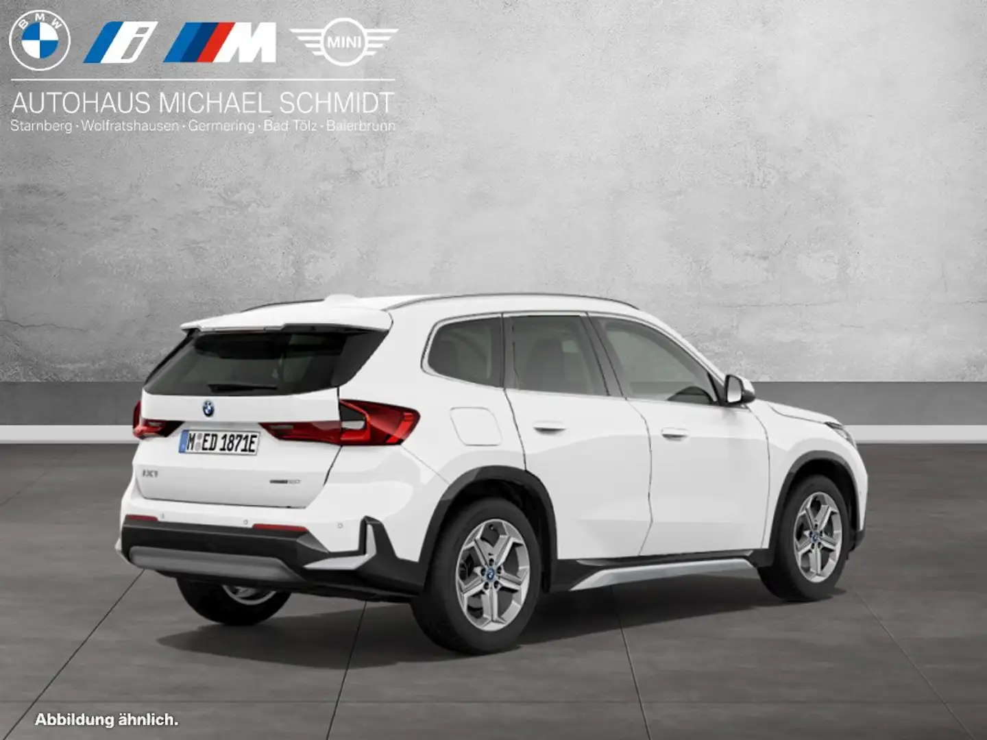 BMW iX1 eDrive20  xLine DAB LED RFK Komfortzg. Shz Белый - 2