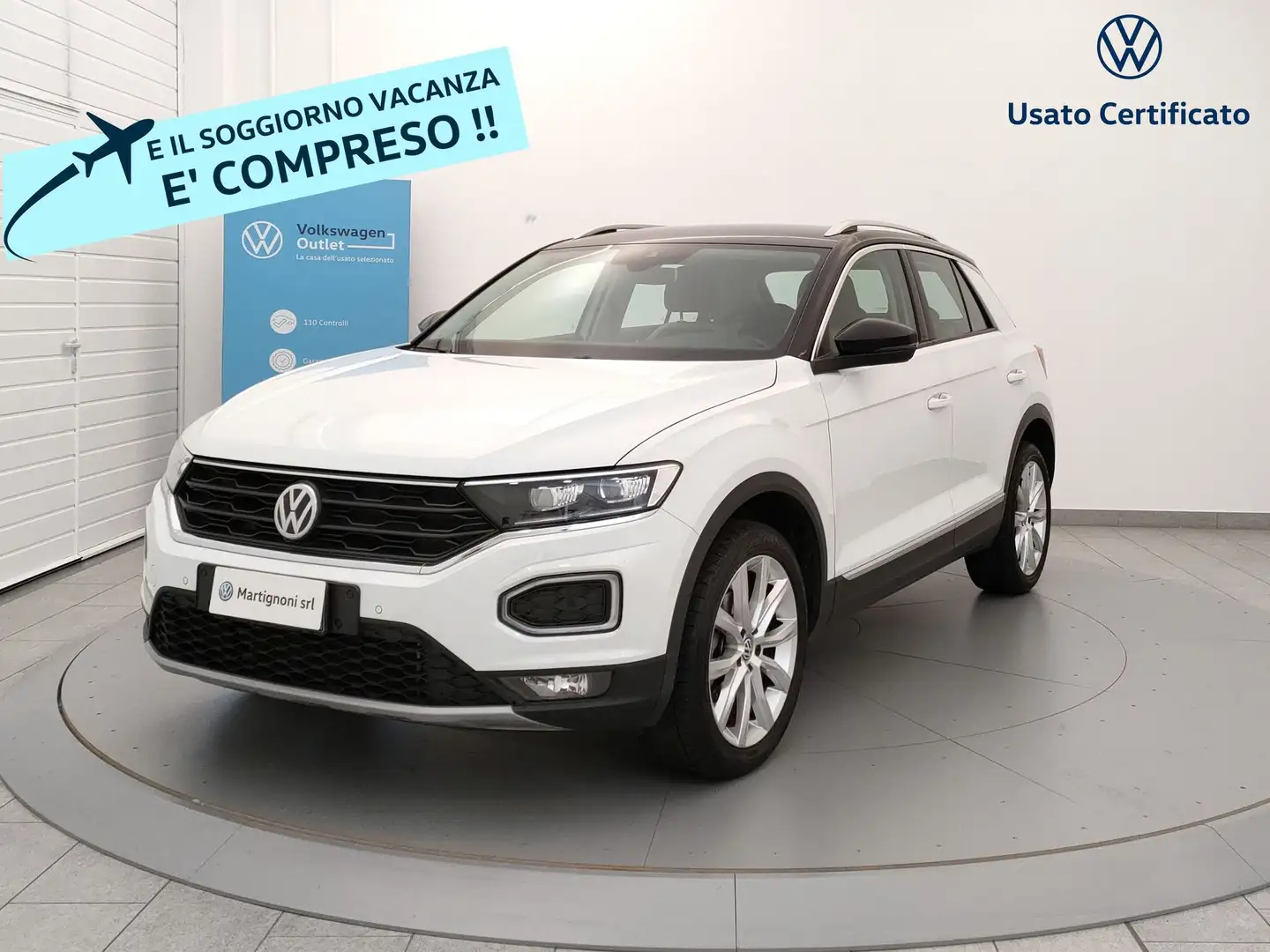 Volkswagen T-Roc 1.5 TSI ACT Advanced BlueMotion Technology Bianco - 1