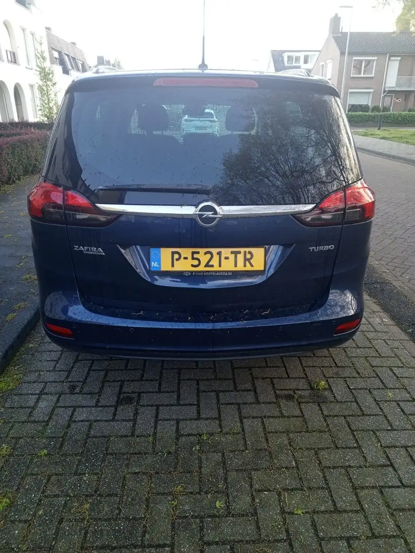 Opel Zafira 1.4 Cosmo 7p. Blauw - 2