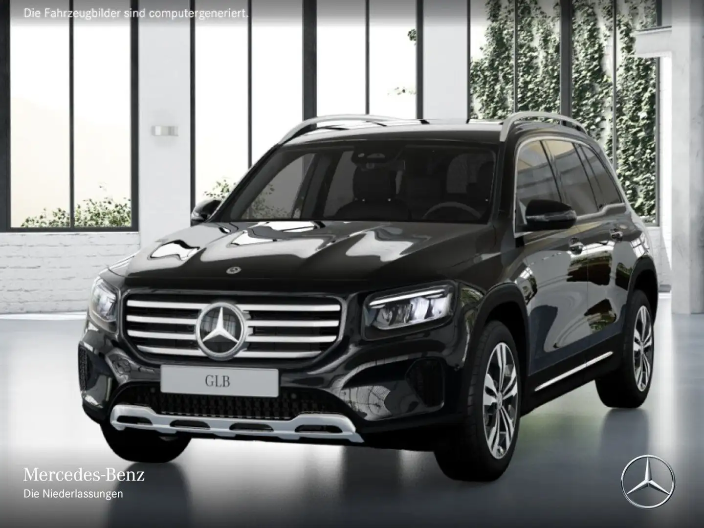 Mercedes-Benz GLB 200 PROGRESSIVE+AHK+LED+KAMERA+KEYLESS+7G Schwarz - 2