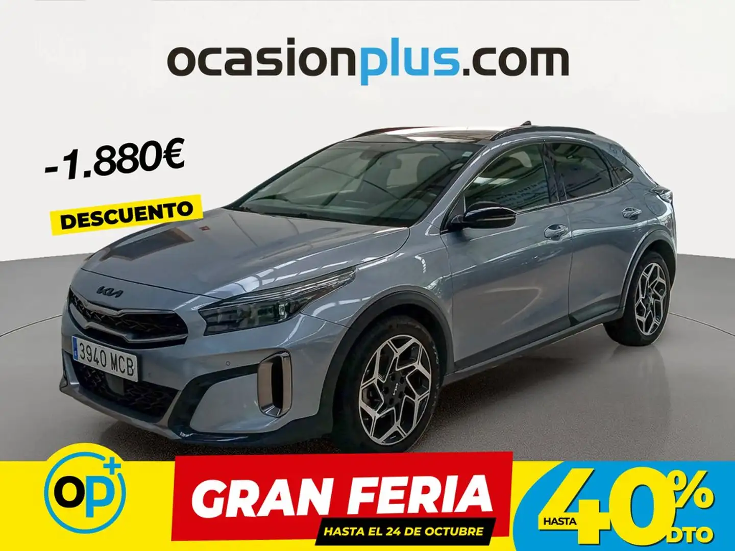 Kia XCeed 1.5 T-GDi MHEV iMT GT-line Gris - 1