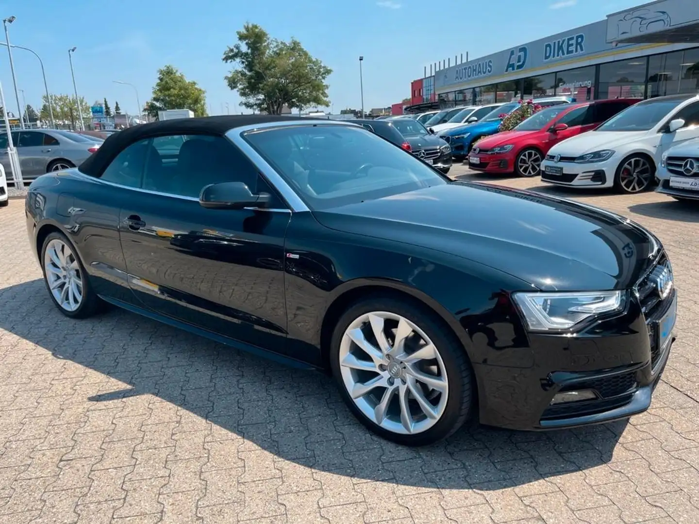 Audi A5 Cabriolet 1.8 TFSI S Line Schwarz - 2