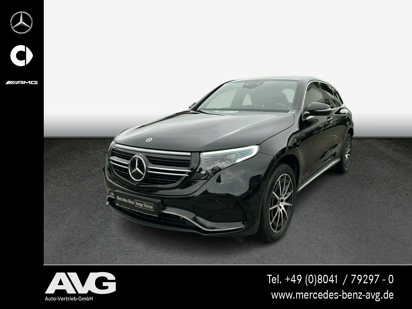 Mercedes-Benz EQC 400 EQC 400 4MATIC AMG Line SHD/FAHRAS. PA. Navi/Klima Noir - 1