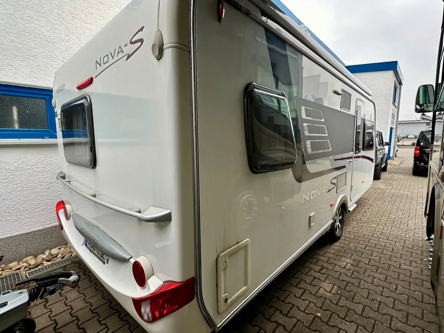 Hymer/Eriba Nova 545S *Mover*Sat*Fahrradträger* Blanc - 2