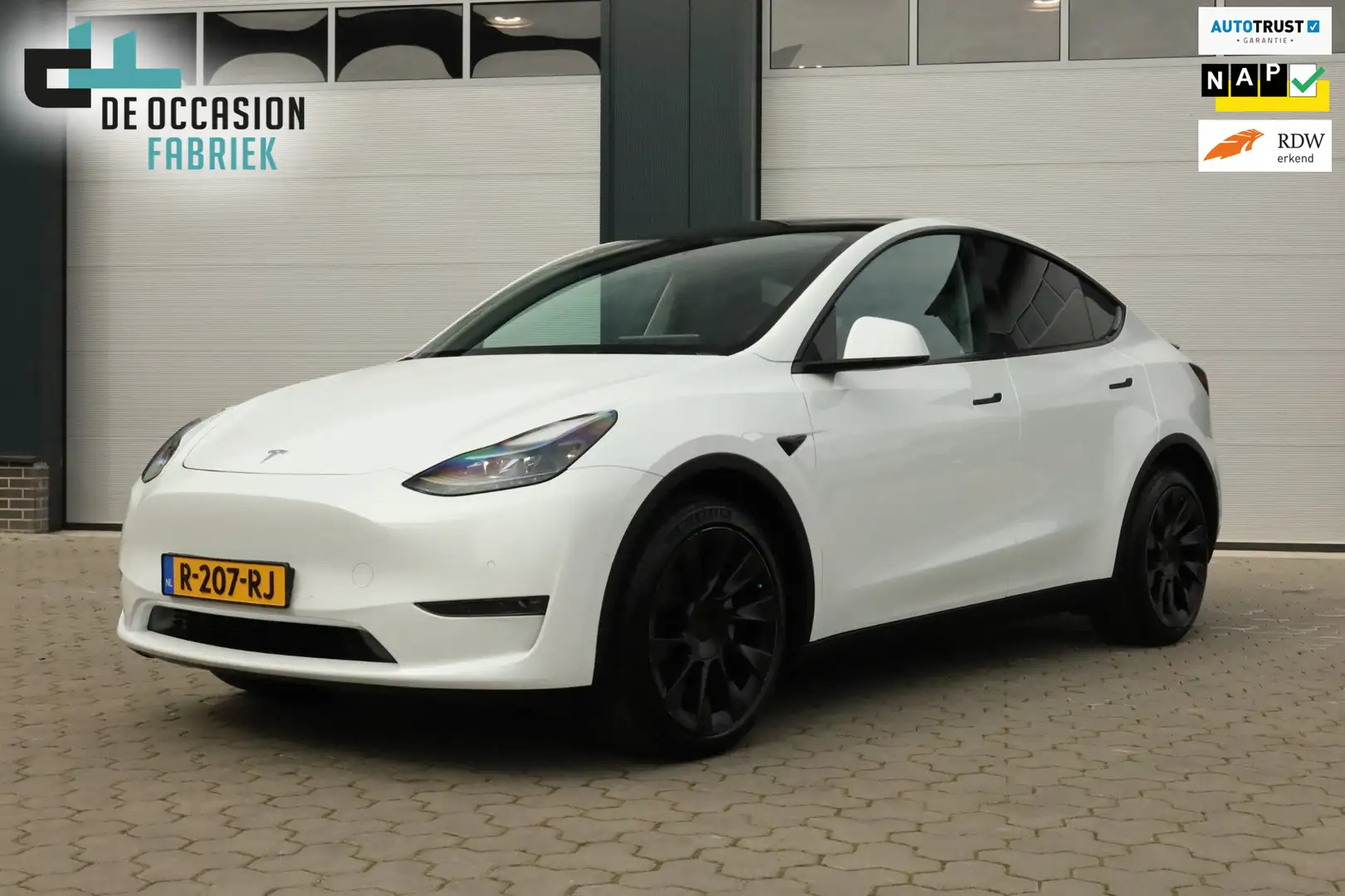 Tesla Model Y Long Range AWD 75 kWh - 93.9% SoH Blanco - 1