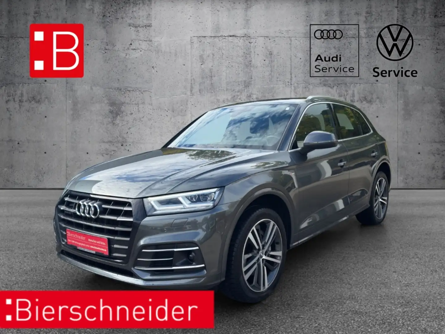 Audi Q5 55 TFSI e qu. S tronic 2x line MATRIX 20 VIRTUAL K Grau - 1