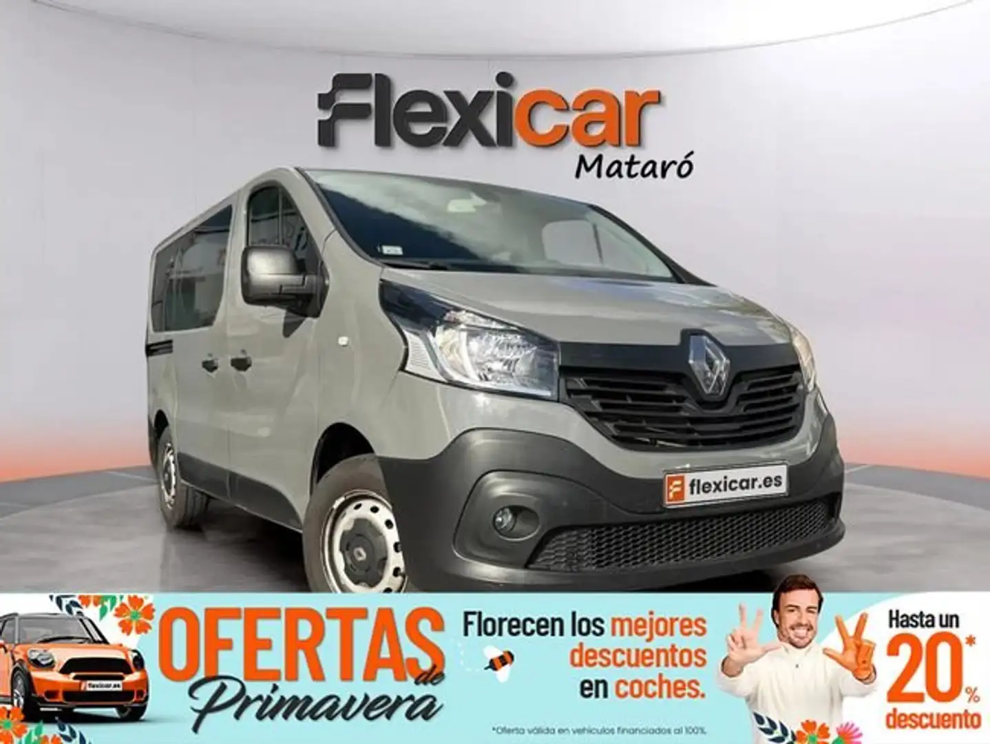Renault Trafic 1.6 BUSINESS En. dCi 88kW(95CV) - 8P (2019) Gris - 1
