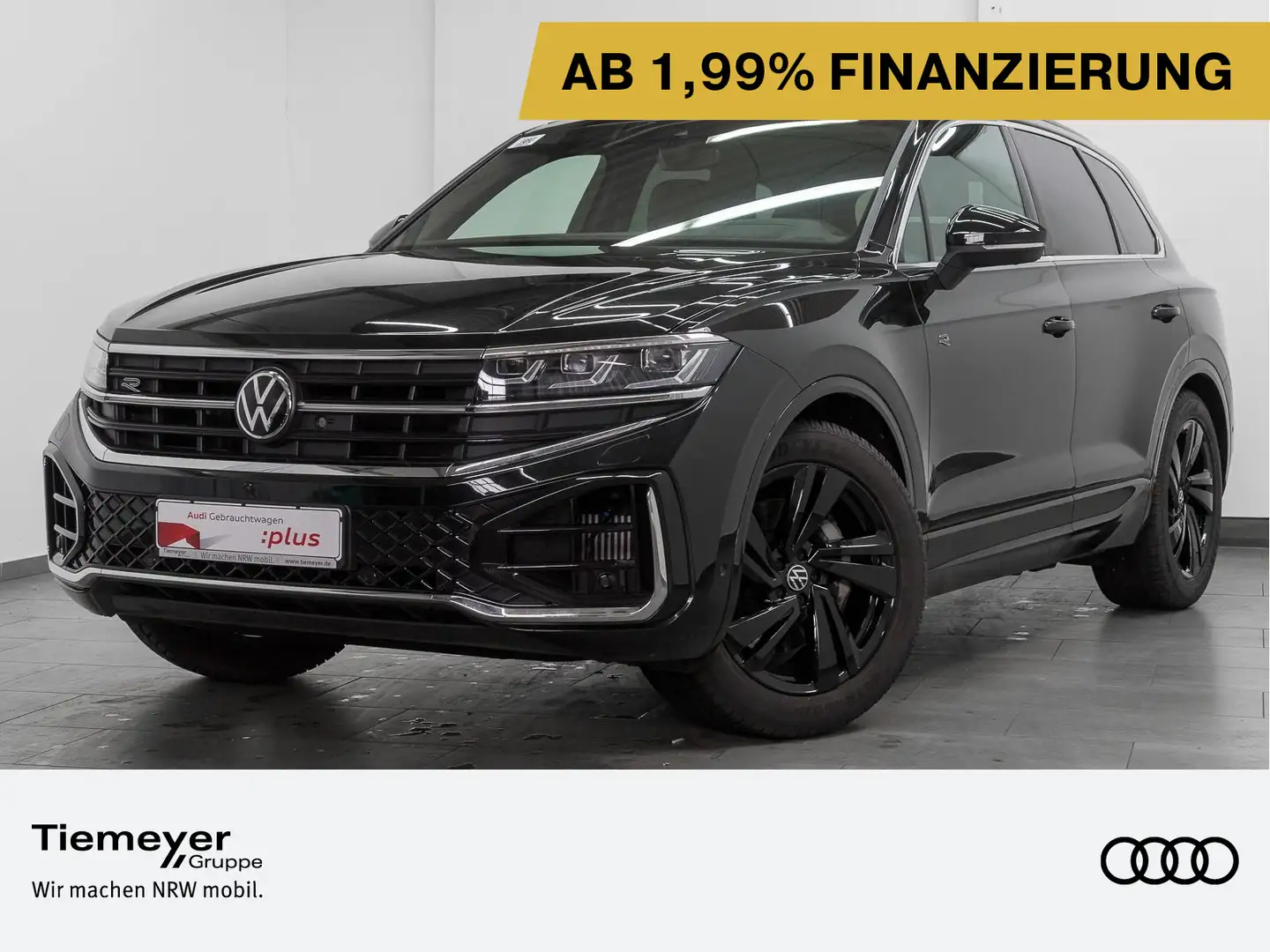 Volkswagen Touareg 3.0 TSI R-LINE NEUES MODELL LUFT LEDER S Schwarz - 1