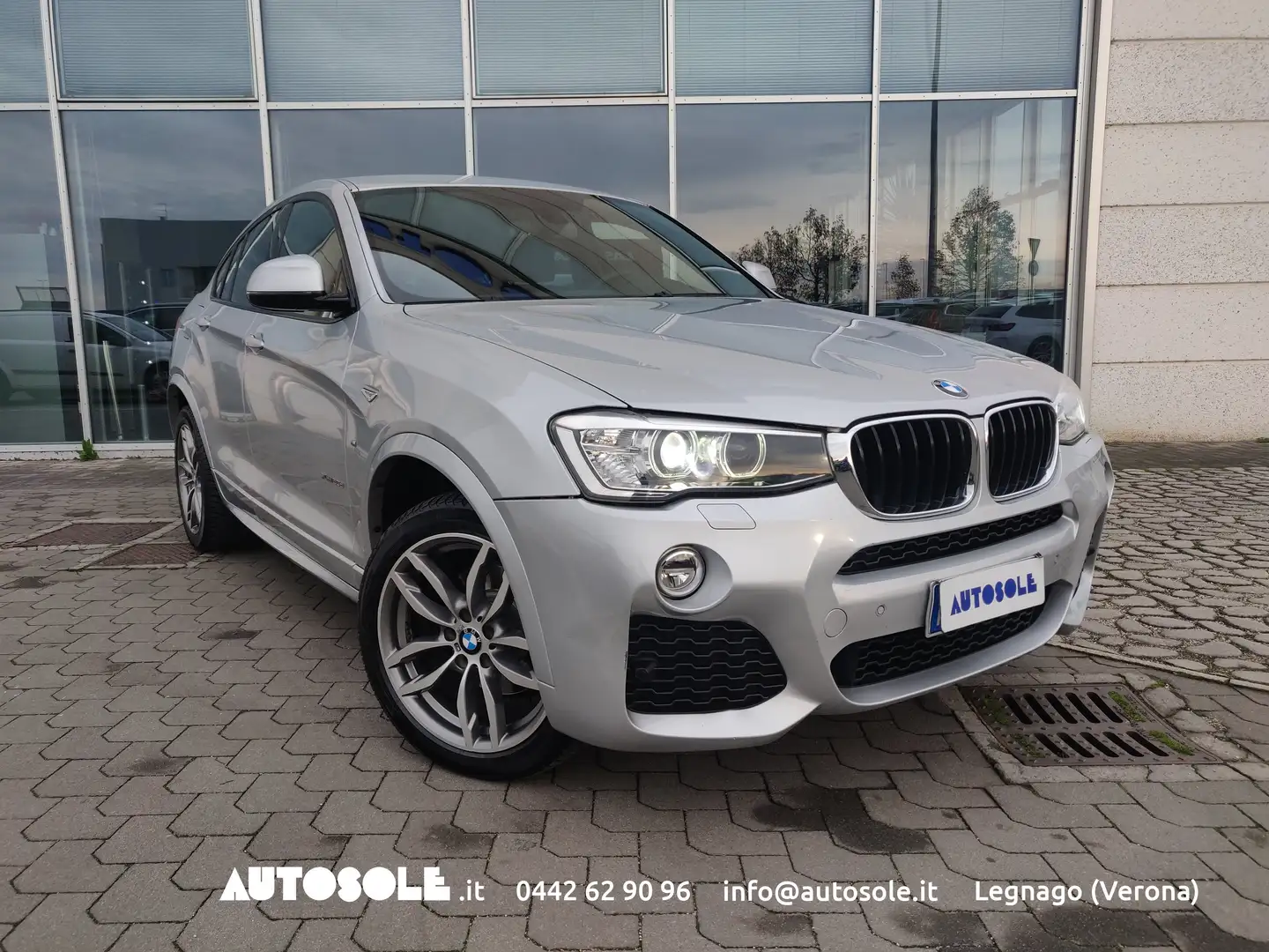 BMW X4 X4 Xdrive 20D Msport Automatico Grigio - 1