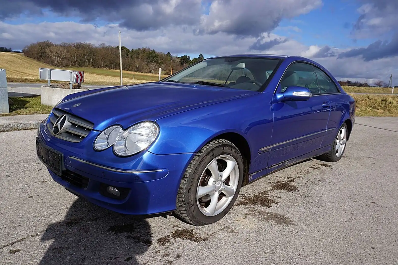 Mercedes-Benz CLK 200 Kompressor Elegance Aut. Blau - 2