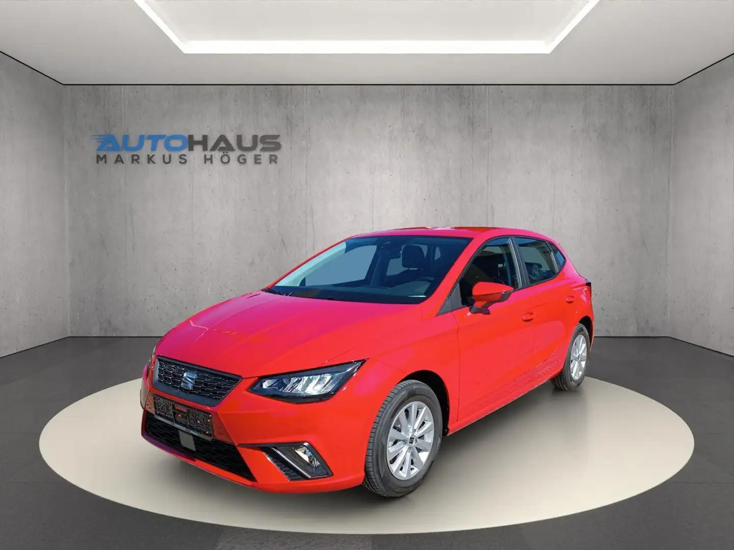 SEAT Ibiza 1.0 TSI STYLE+APP+SITZHEIZUNG+PDC+LED+5-Jahresgara Rot - 1