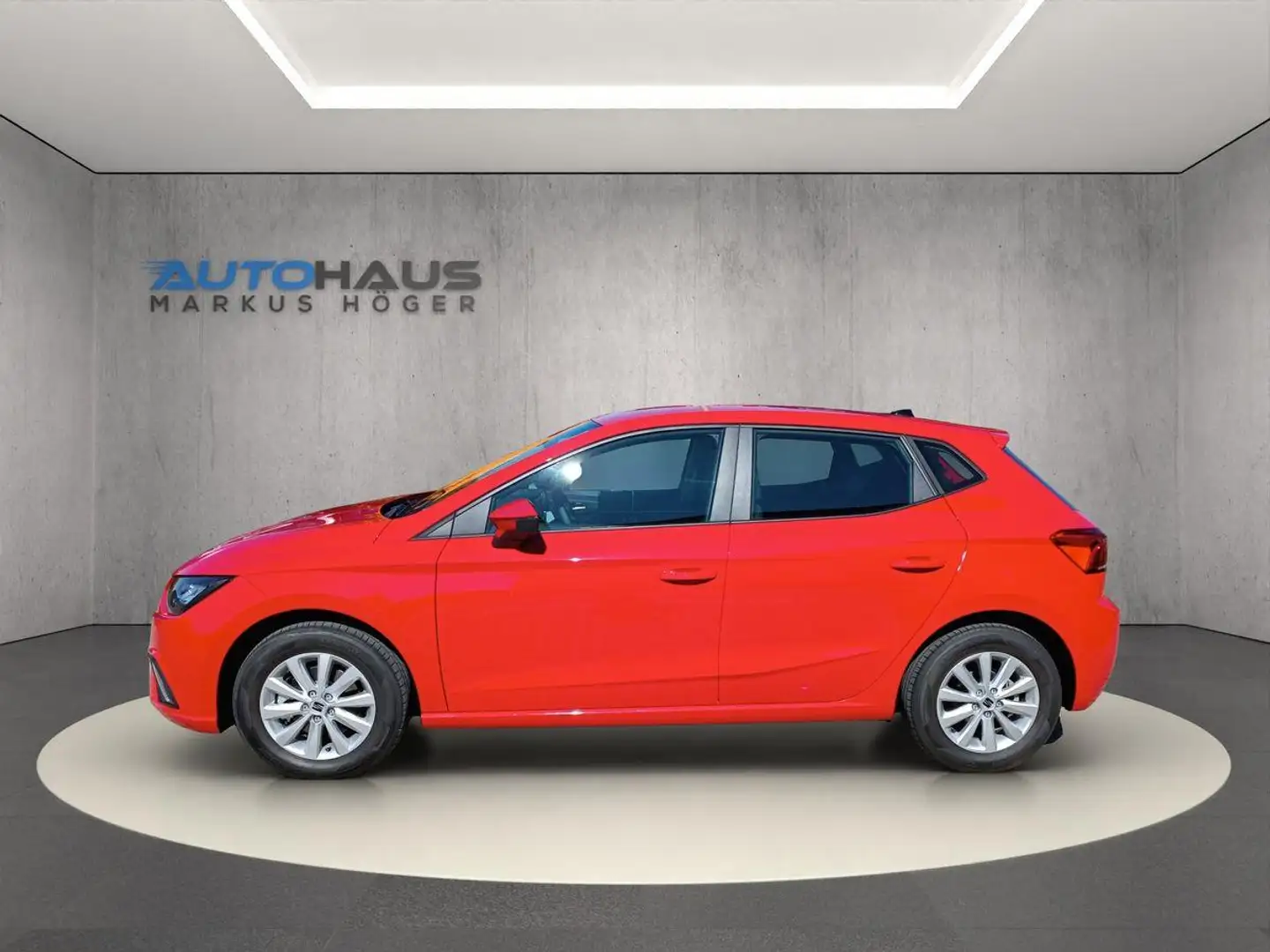 SEAT Ibiza 1.0 TSI STYLE+APP+SITZHEIZUNG+PDC+LED+5-Jahresgara Rot - 2
