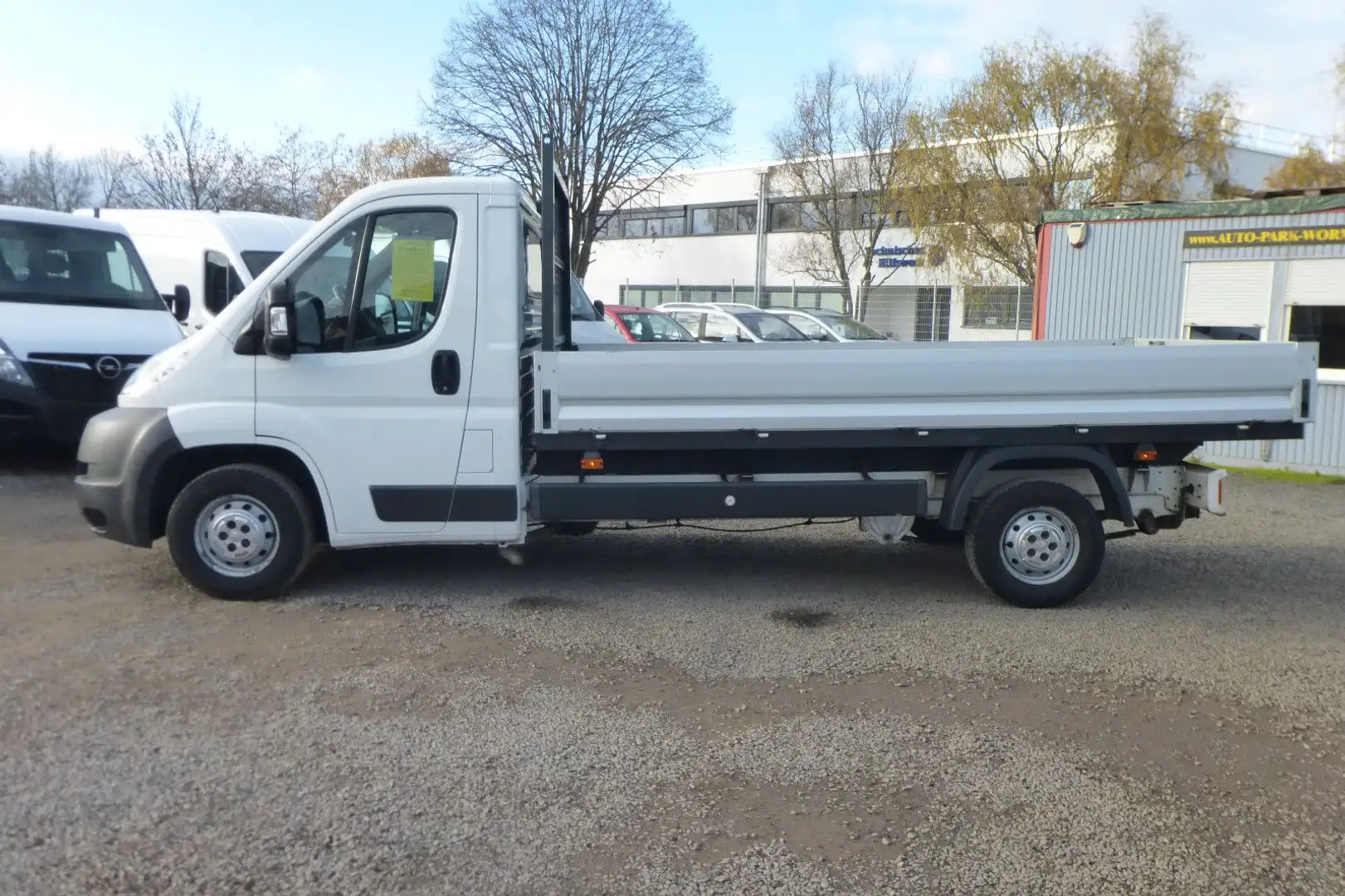 Peugeot Boxer L3 EK Pritsche 3 Sitze AHK(2.5 to) MwSt. Weiß - 2