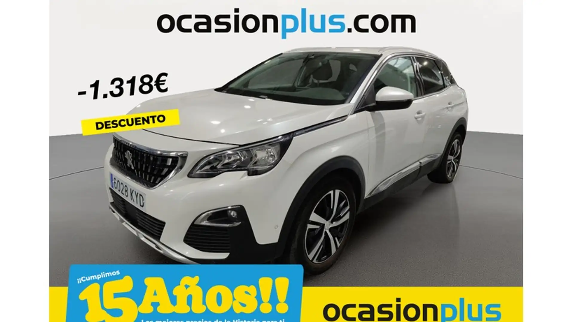 Peugeot 3008 1.2 PureTech S&S Allure 130 Blanco - 1