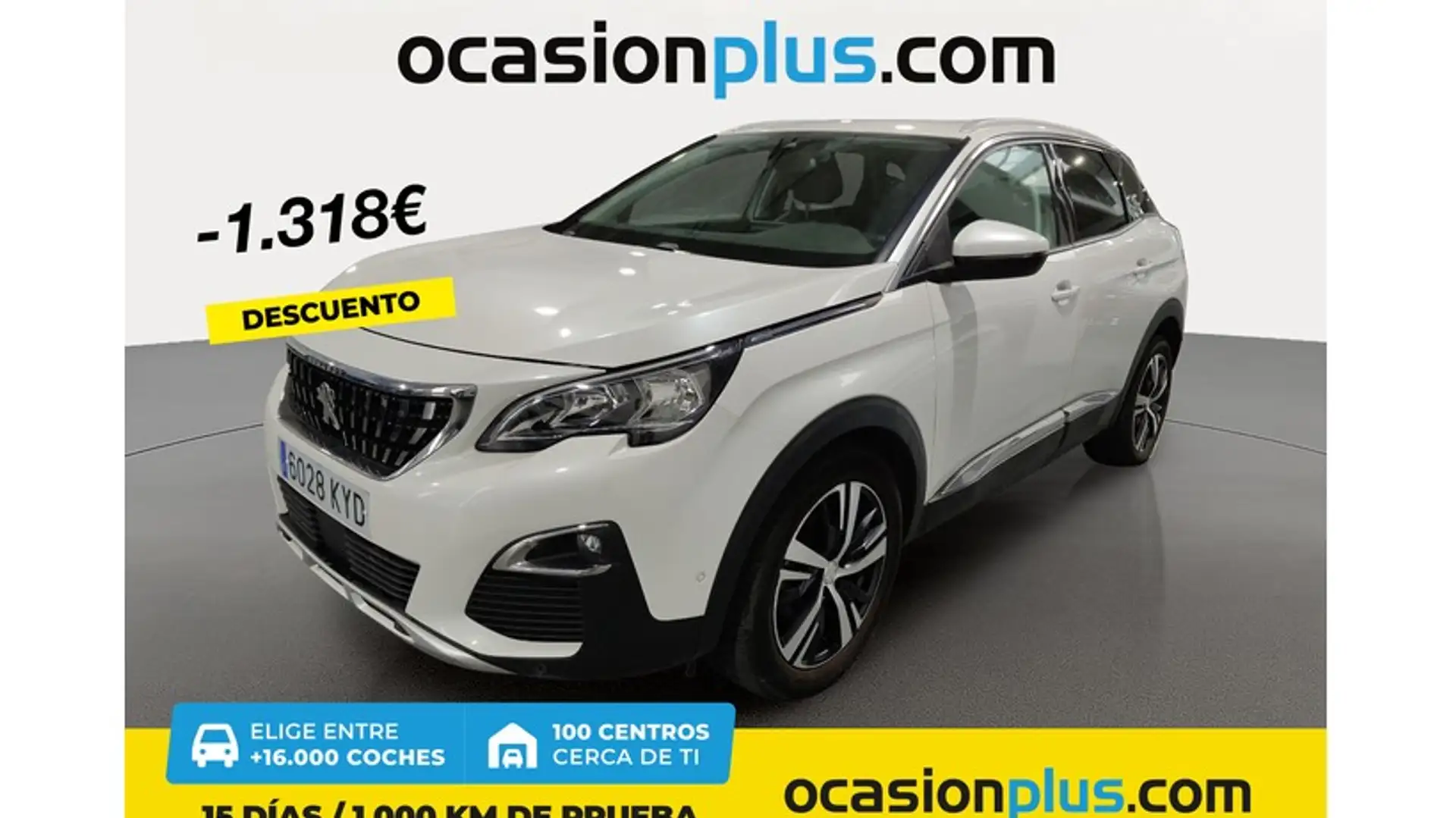Peugeot 3008 1.2 PureTech S&S Allure 130 Blanc - 1