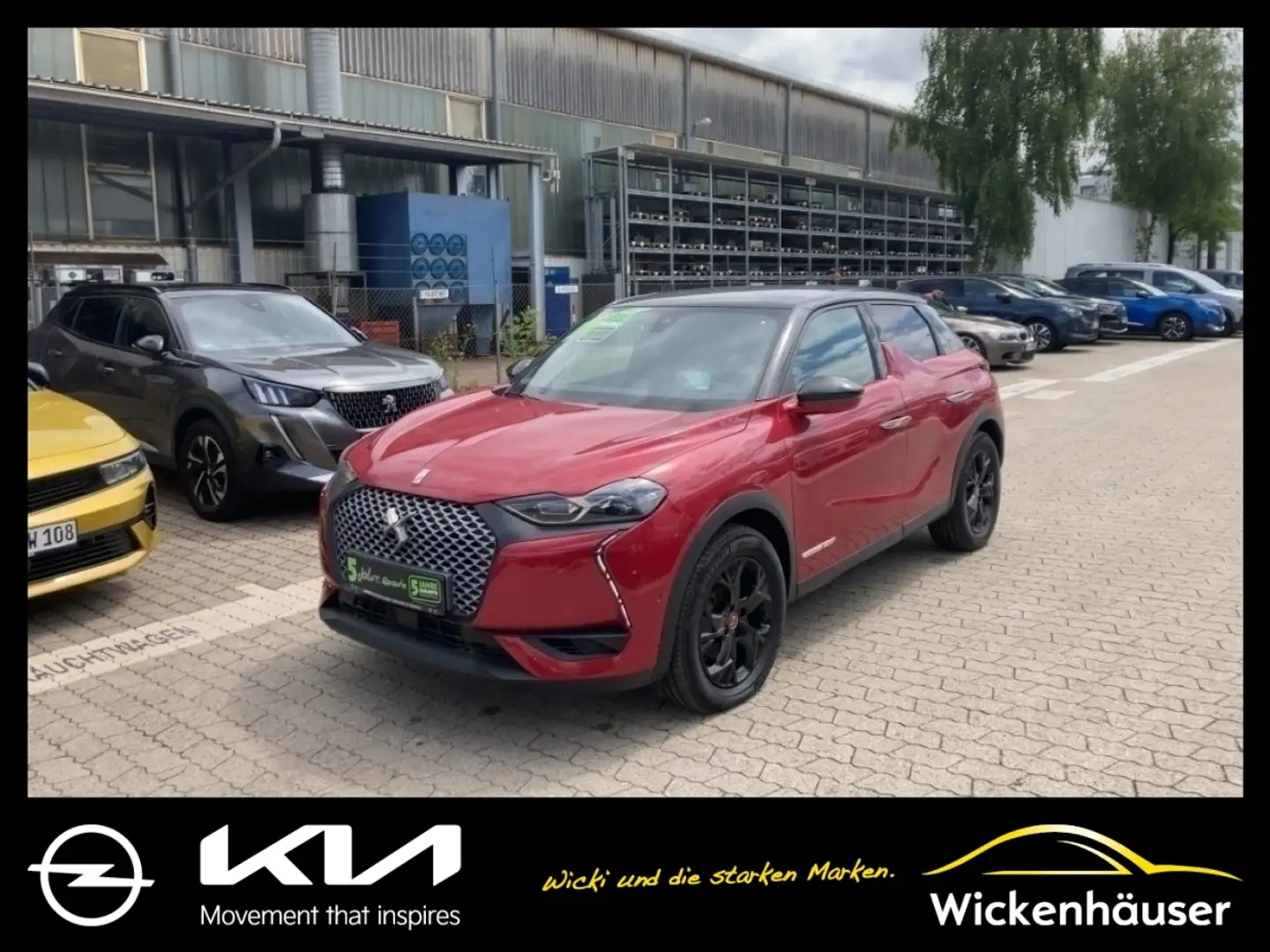 DS Automobiles DS 3 Crossback DS3 Crossback E-Tense Performance Line LED FLA Rouge - 1