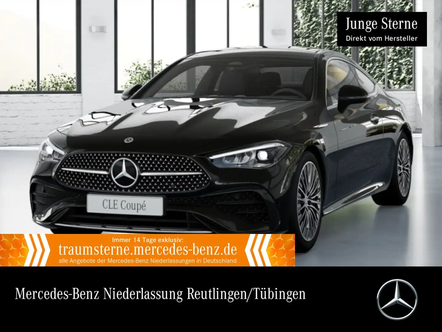Mercedes-Benz CLE 200 AMG+PANO+LED+KAMERA+TOTW+KEYLESS+9G Schwarz - 1