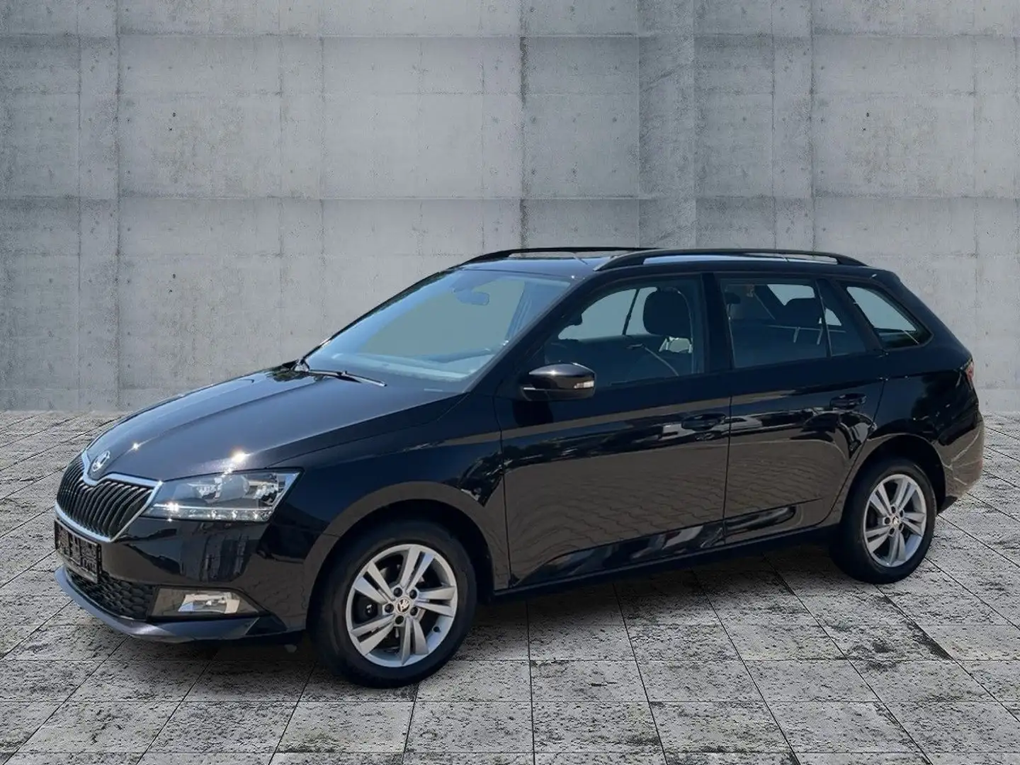 Skoda Fabia Combi 1.0 TSI AMBITION 5JG+APP+SHZ+PDC+DAB Schwarz - 2