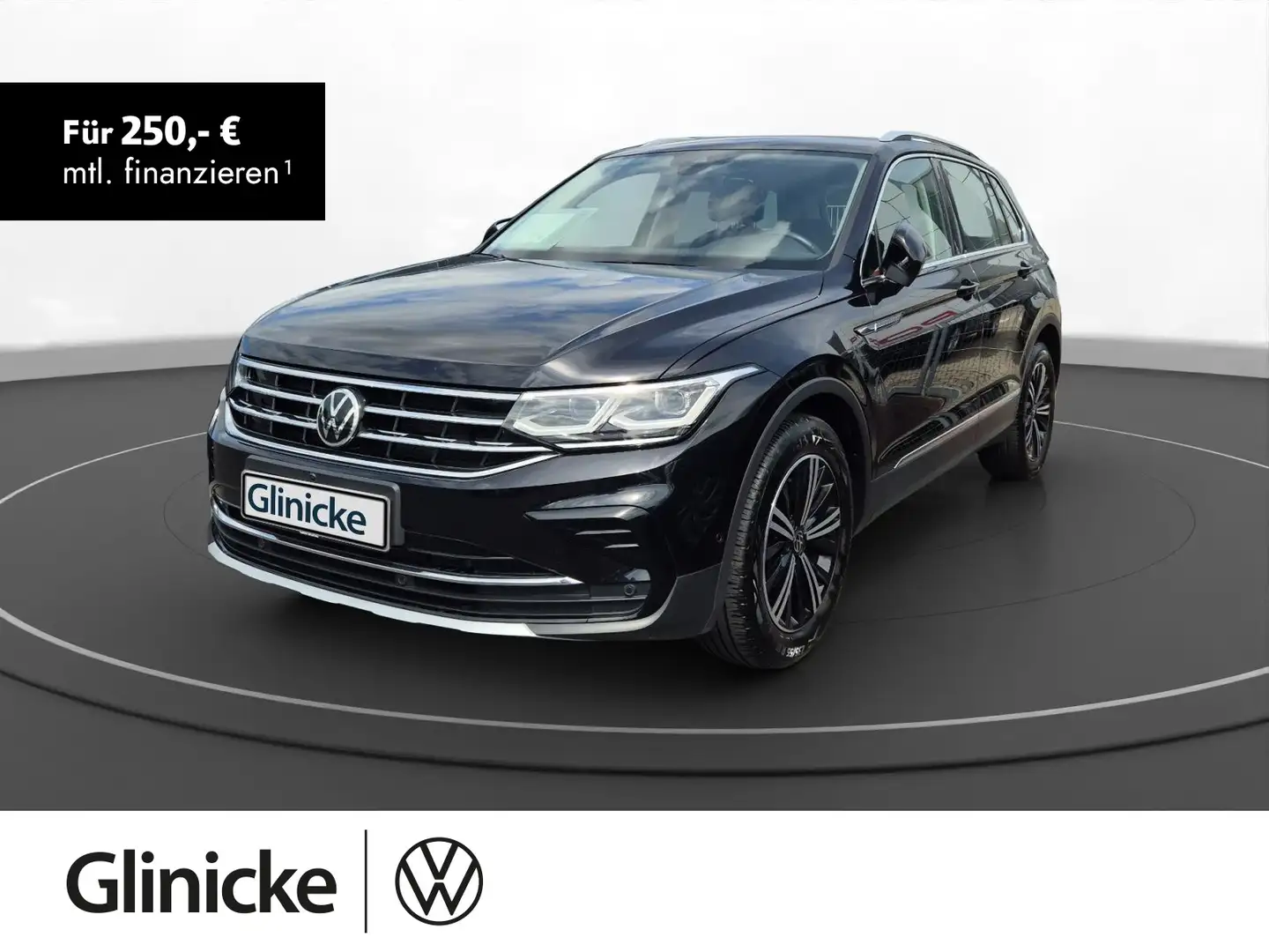 Volkswagen Tiguan 2.0 TDI DSG Elegance Navi AHK Kamera SiHz Schwarz - 1