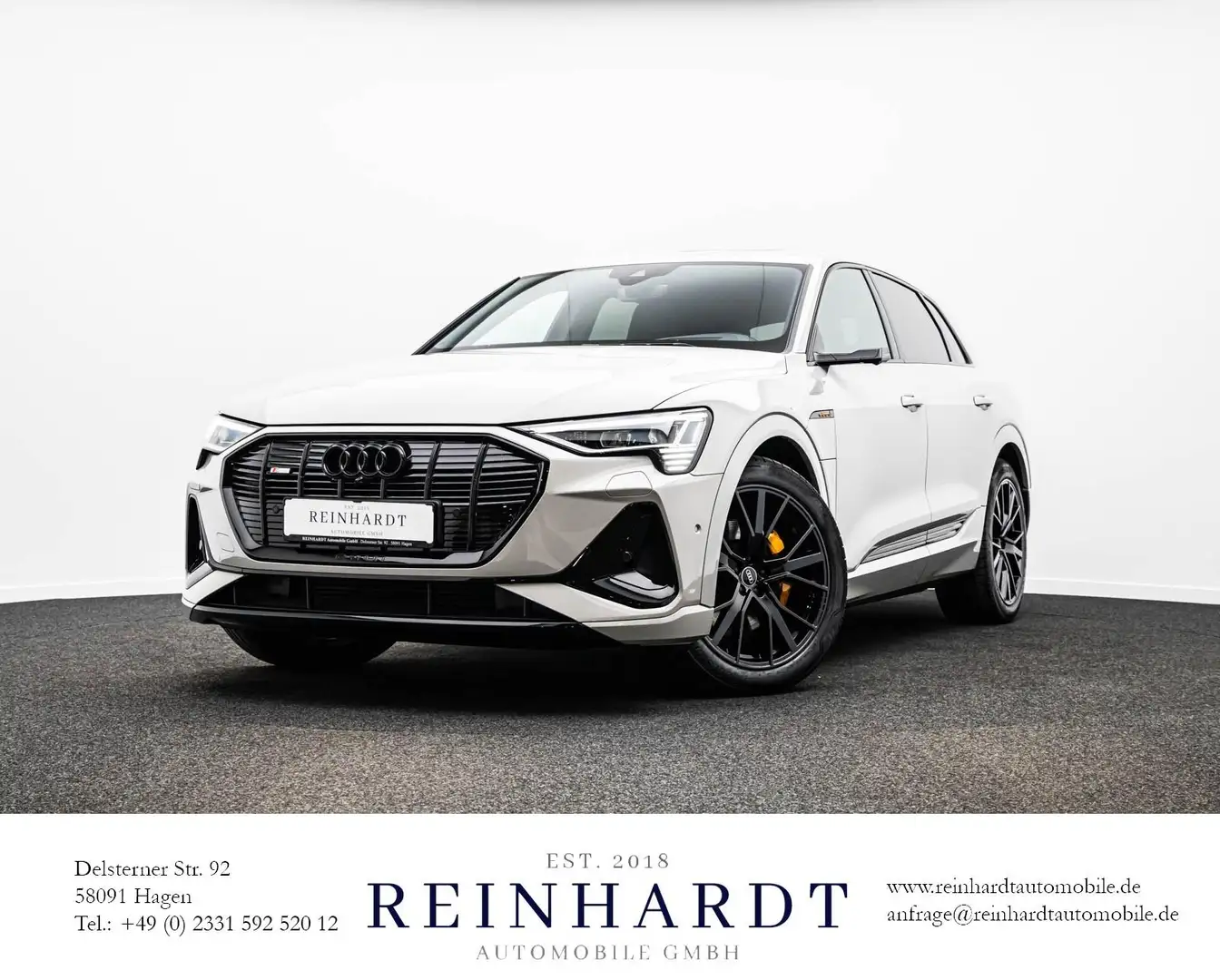 Audi e-tron 55 2x S LINE/ACC/HuD/PANO/360°/S-SITZE Beige - 1