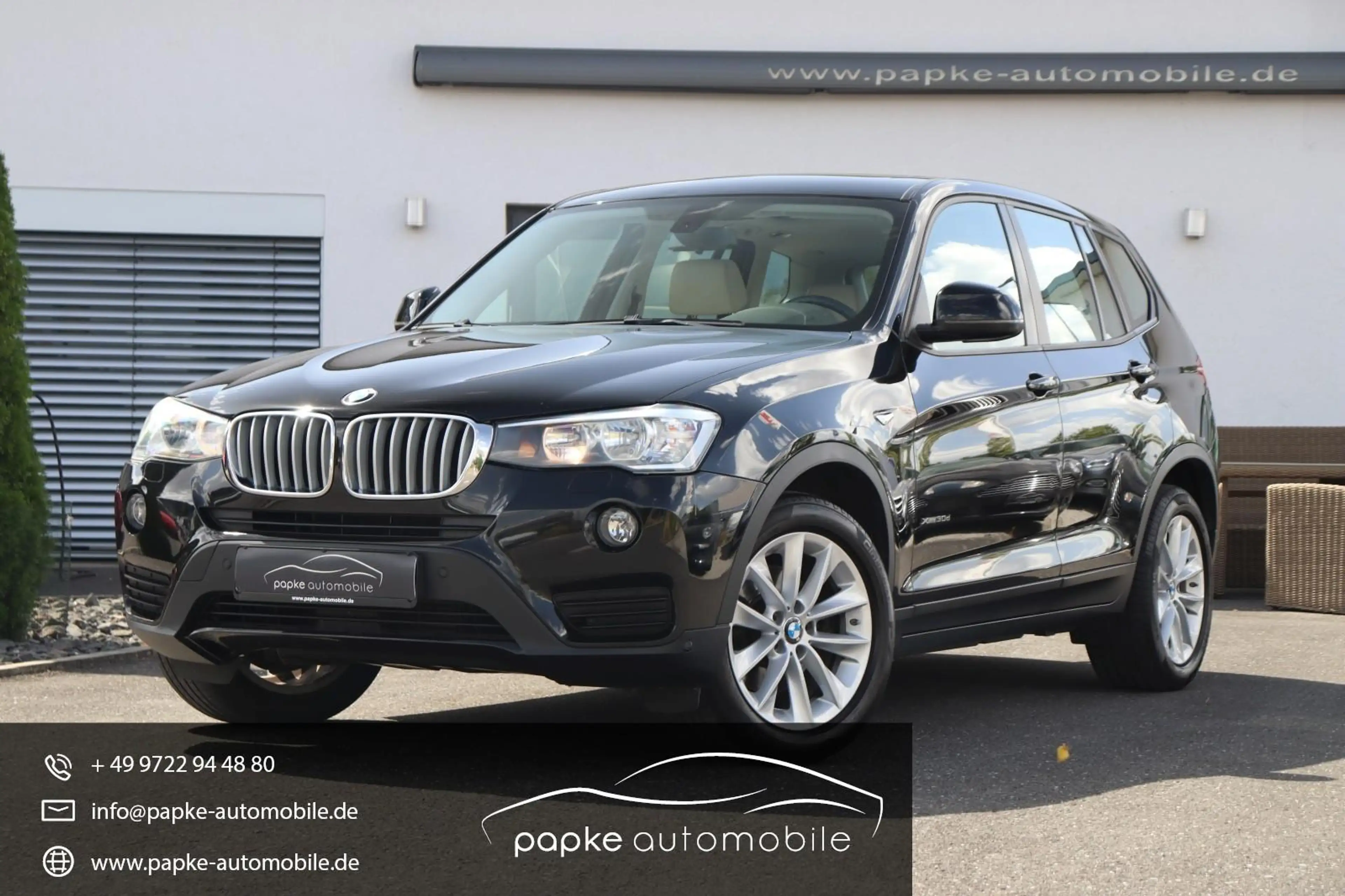 BMW X3 30d xDrive +PANO+NAVI PROF+AHK+LEDER+FACELIFT+