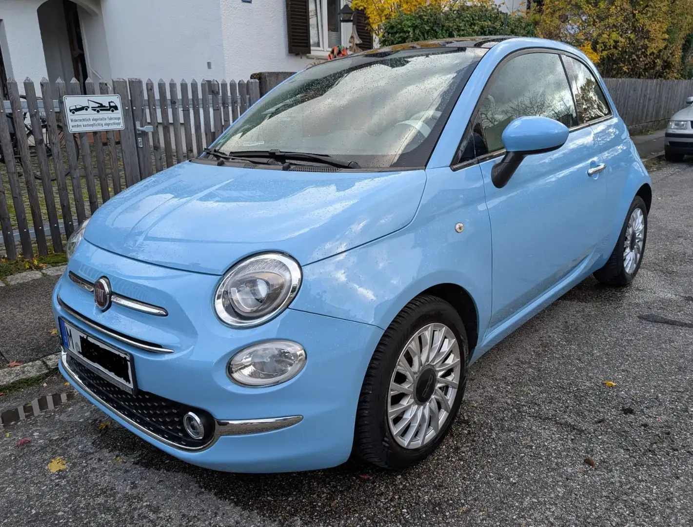 Fiat 500 500 0.9 8V TwinAir Turbo Start Blau - 1