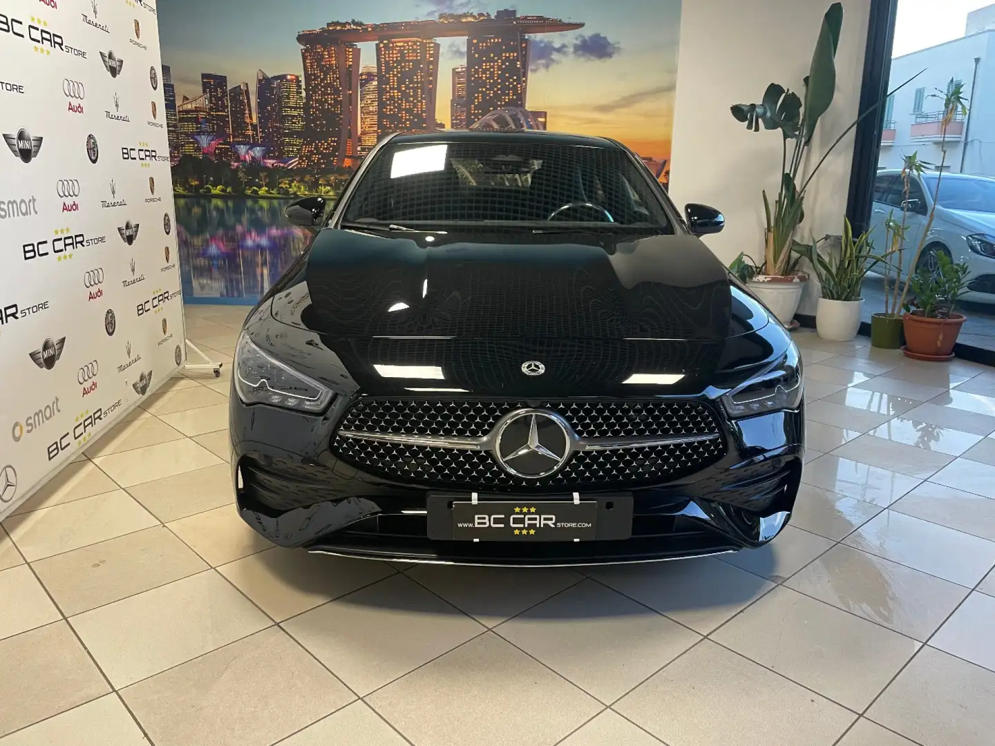 Mercedes-Benz CLA 200 Coupè d Aut. Premium AMG Line Nero - 2
