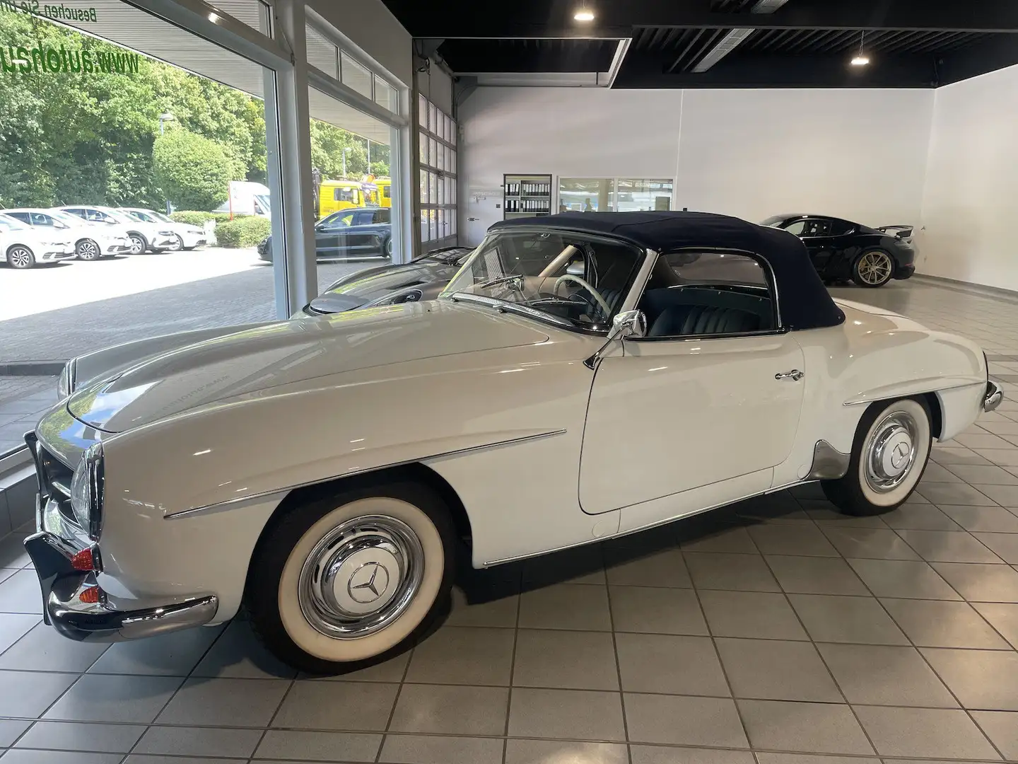 Mercedes-Benz 190 SL Blanc - 2