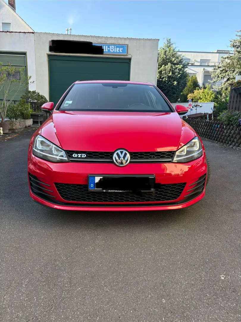 Volkswagen Golf GTD GTD BMT SERVICE NEU Rojo - 2