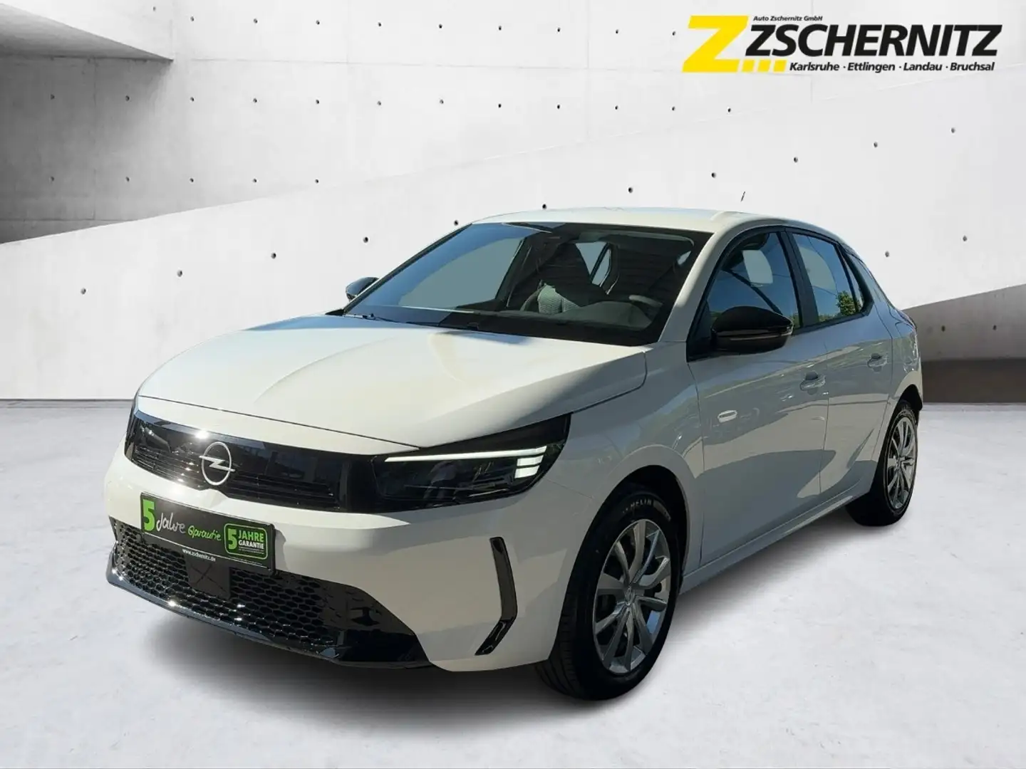 Opel Corsa-e F Edition KlimaA Bluetooth Wärmepumpe Weiß - 1