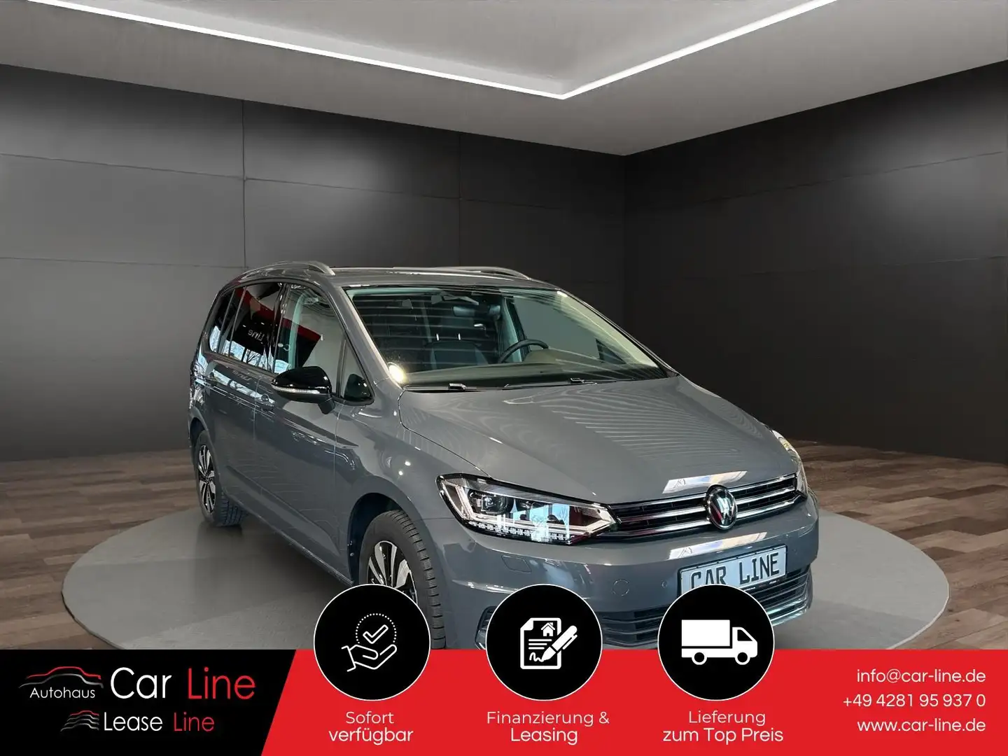 Volkswagen Touran GOAL 1.5 TSI*AHK*CAM*IQ-LIGHT*DSG*SHZ*ACC Grau - 1