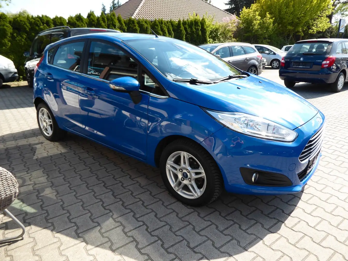 Ford Fiesta 1.6 Titanium  Automatik/Klimaauto./Alu15" Blau - 2